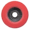 Weiler 5 Tiger Angled (Radial) Ceramic Flap Disc 40C 7/8 Arbor Hole 51318 - alternate 3